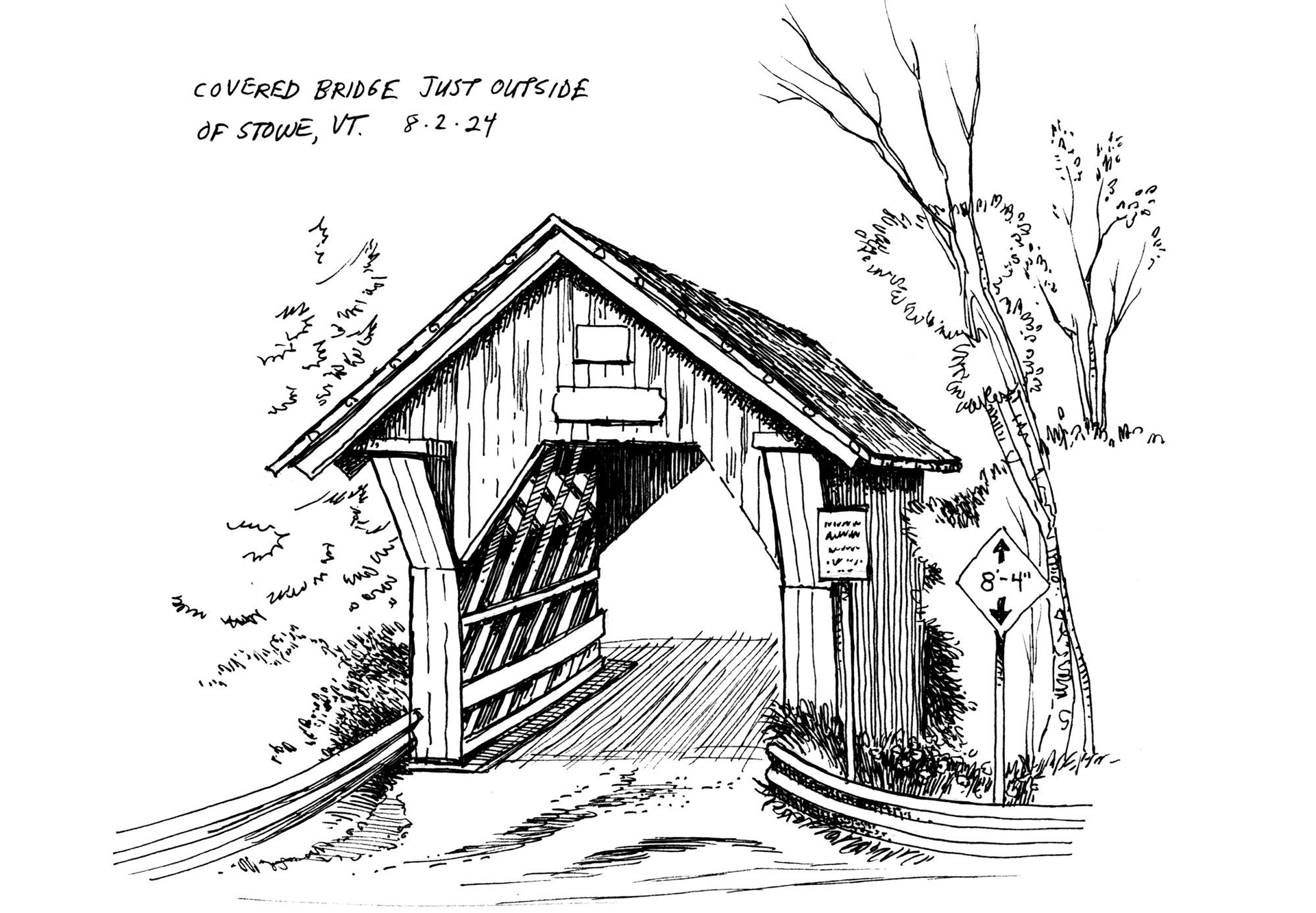 covered bridge